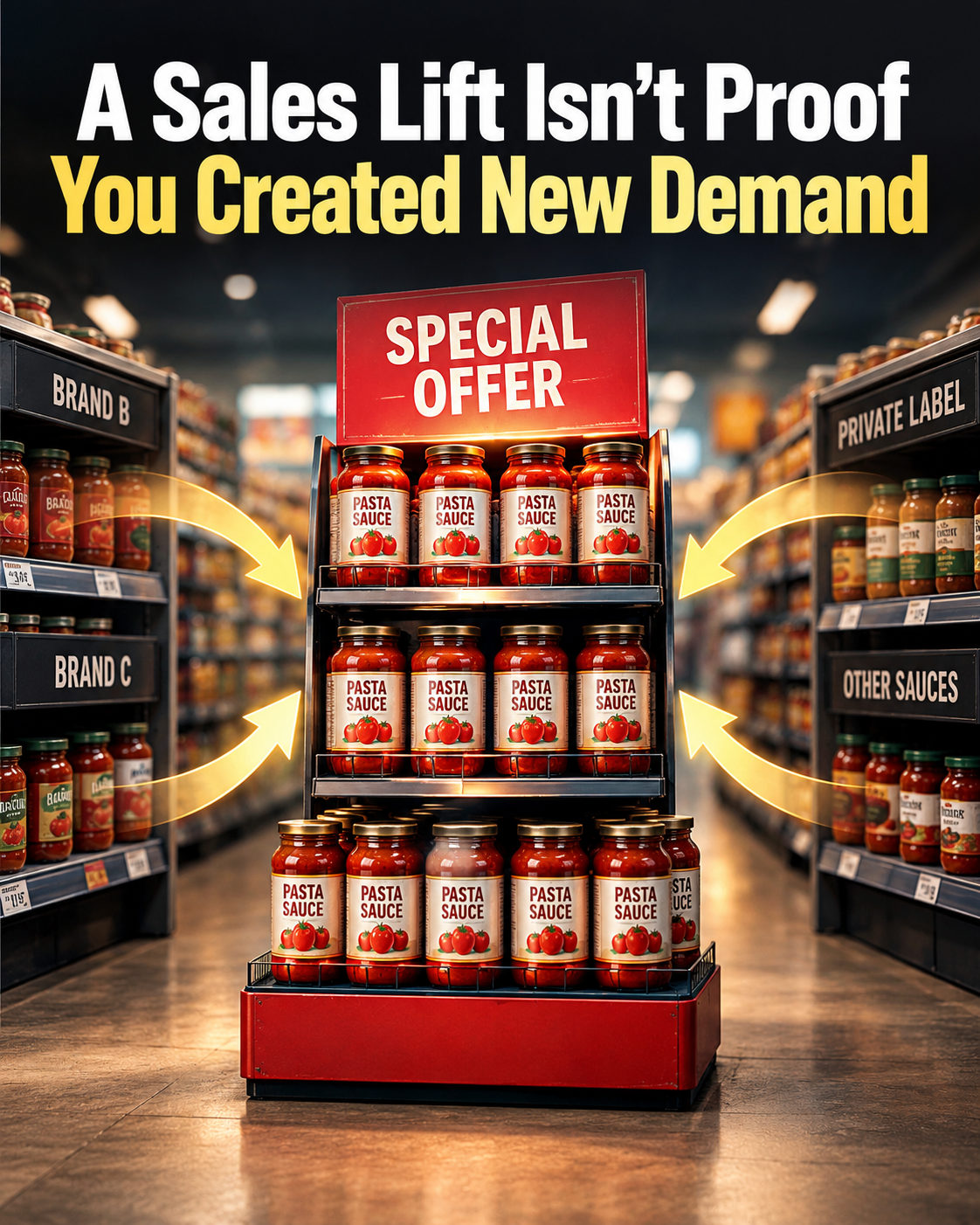 Sales Lift Not New Demand